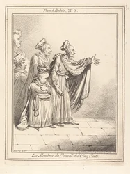 The Members of the Council of Five Hundred. French Habits No. 3
