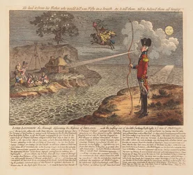 Lord Longbow, the Alarmist, Discovering the Miseries of Ireland, pub. 1798