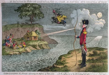Lord Longbow the Alarmist, Discovering the Miseries of Ireland