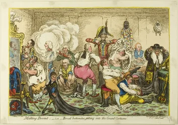Making Decent; i.e. Broad-Bottomites Getting into the Grand Costume