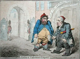 Meeting of Unfortunate Citoyens, published by Hannah Humphrey in 1798