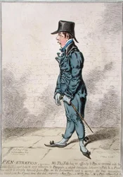 Pen-Etration, published by Hannah Humphrey in 1799