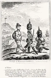 Plate 2, from The Life of William Cobbett, written by himself, pub. by H. Humphrey