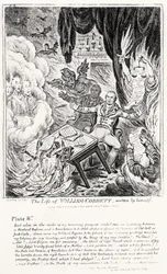 Plate 8, from The Life of William Cobbett, written by himself, pub. by H. Humphrey