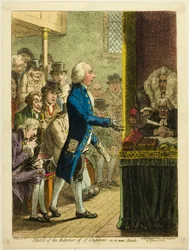 Sketch of the Interior of St. Stephens, As it Now Stands