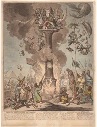 Caricature of the French Expedition to Egypt, 1799