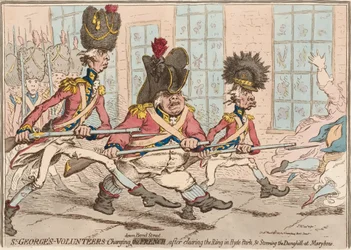 St George’s Volunteers Charging Down Bond Street