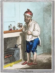 Taking Physick, published by Hannah Humphrey in 1800
