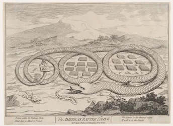 The American Rattle Snake, April 12, 1782
