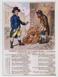 The Friend of Humanity and the Knife-Grinder, published by Hannah Humphrey in 1797