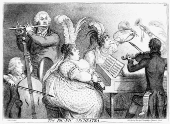 The Pic-Nic Orchestra, James Gilray