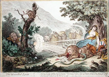 The Wounded Lion