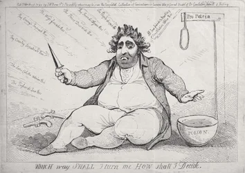 Which Way Shall I Turn Me, How Shall I Decide, Published by S.W. Fores in 1793