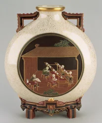 The Painting of the Ware Vase, Worcester Royal Porcelain Company Ltd