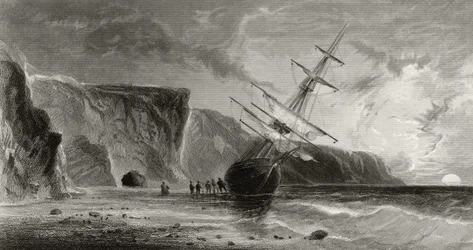 Midnight in September, engraved by G. Ulman, from 