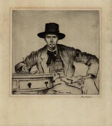 Portrait of the Engraver J. Hamilton Hay, 1915