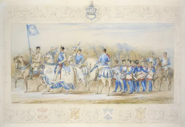 Charles Lamb Esq, Knight of the White Rose
