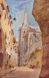 The Church of St. Severin, Paris