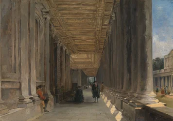 The Colonnade of Queen Mary Court, Greenwich