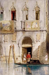 The Steps of the Palazzo Foscari, Venice
