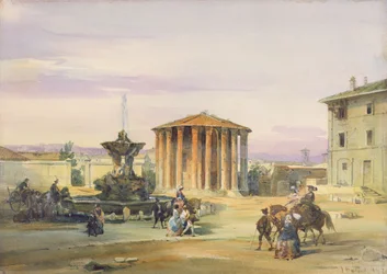 The Temple of Vesta, Rome