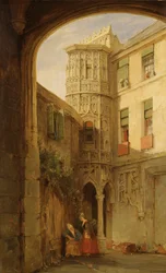 The remains of the palace of Philippe le Bel