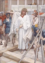 And They Put Him in His Own Raiment, illustration for The Life of Christ, c.1886-94
