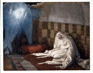 Annunciation, illustration for The Life of Christ, c.1886-96