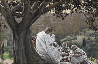 Christ Foretelling the Destruction of the Temple, illustration for The Life of Christ, c.1886-94
