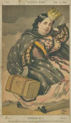 Isabella II, Queen of Spain, Vanity Fair Cartoon