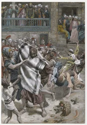 Jesus Before Herod, illustration from The Life of Our Lord Jesus Christ