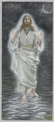 Jesus Walks on the Sea, illustration from The Life of Our Lord Jesus Christ