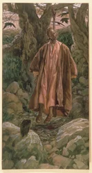 Judas Hangs Himself, illustration for The Life of Christ