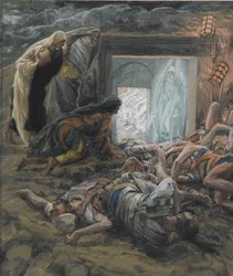 Mary Magdalene and the Holy Women at the Tomb, illustration from The Life of Our Lord Jesus Christ