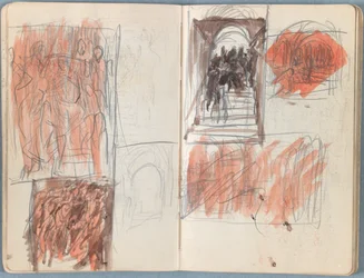 Pages from an album of Sketches for The Life of Our Lord Jesus Christ