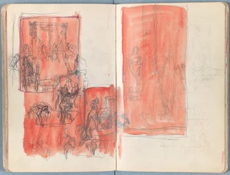 Pages from an album of Sketches for The Life of Our Lord Jesus Christ