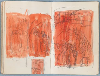 Pages from an album of Sketches for The Life of Our Lord Jesus Christ