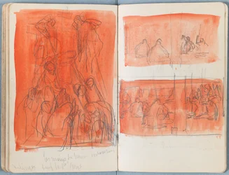 Pages from an album of Sketches for The Life of Our Lord Jesus Christ