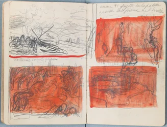 Pages from an album of Sketches for The Life of Our Lord Jesus Christ