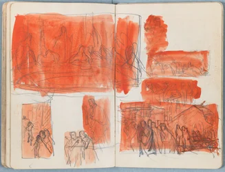 Pages from an album of Sketches for The Life of Our Lord Jesus Christ, late 1880s