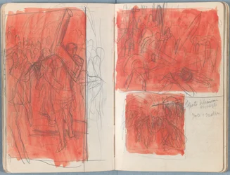 Pages from an album of Sketches for The Life of Our Lord Jesus Christ