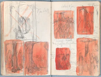 Pages from an album of Sketches for The Life of Our Lord Jesus Christ