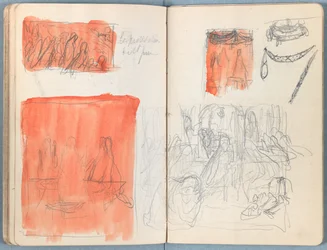 Pages from an album of Sketches for The Life of Our Lord Jesus Christ