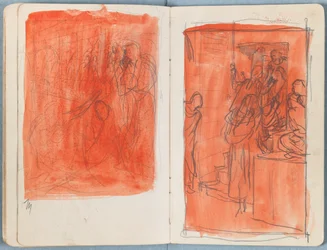 Pages from an album of Sketches for The Life of Our Lord Jesus Christ