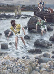 The Calling of St. James and St. John, illustration for The Life of Christ, c.1886-94