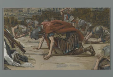 The Confession of the Centurion, illustration from The Life of Our Lord Jesus Christ