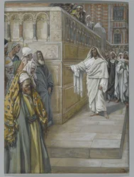 The Corner Stone, illustration from The Life of Our Lord Jesus Christ