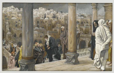 The Gentiles Ask to See Jesus, illustration from The Life of Our Lord Jesus Christ
