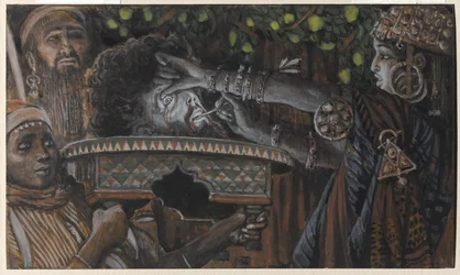 The Head of Saint John the Baptist, Illustration for The Life of Christ