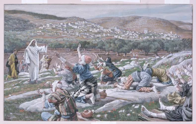 The Healing of the Lepers, Illustration for The Life of Christ